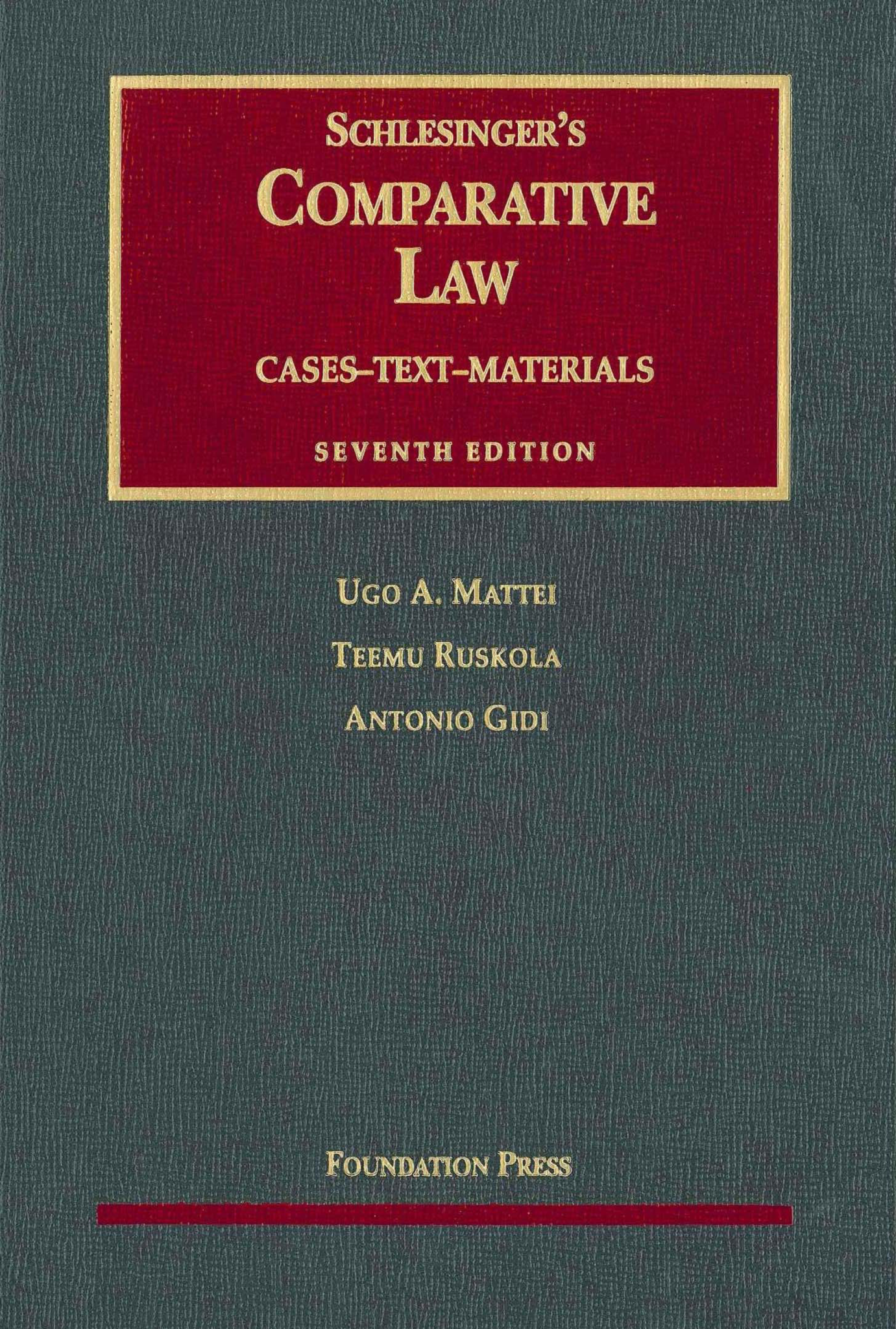 Antonio Gidi Comparative Law